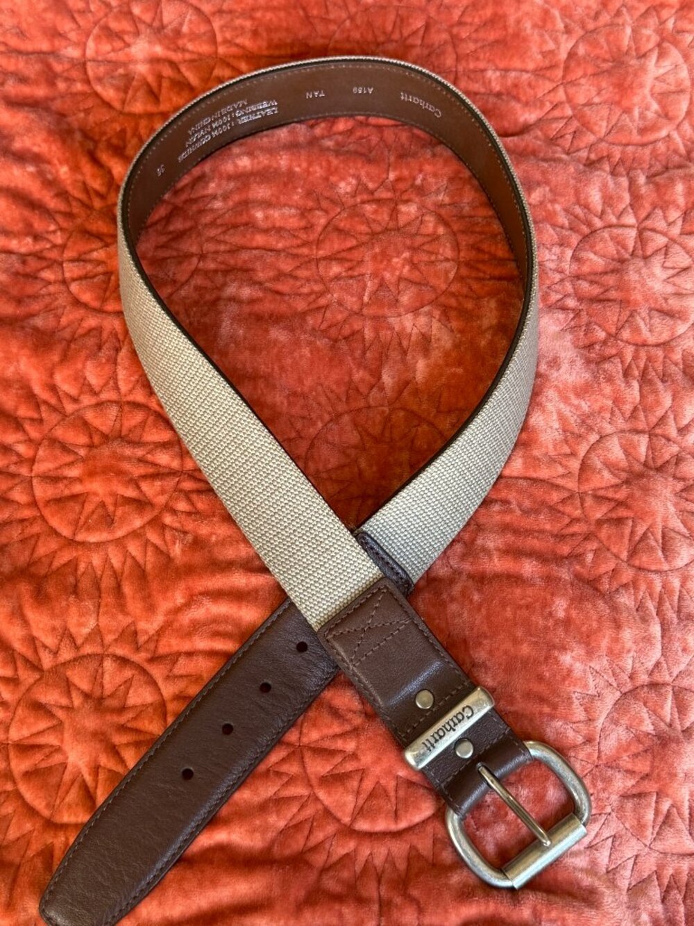 Carhart Mens belt 36
